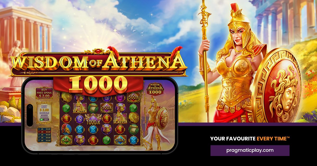 PRAGMATIC PLAY ซูเปอร์ชาร์จชัยชนะใน WISDOM OF ATHENA 1000