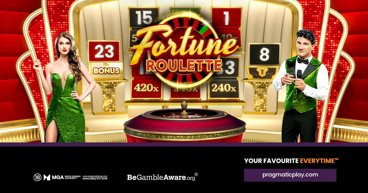 PRAGMATIC PLAY นำเสนอเกมโชว์คาสิโนสด FORTUNE ROULETTE ที่ให้รางวัลที่เป็นประกาย